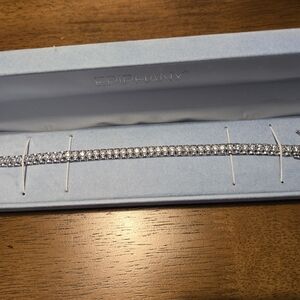 Epiphany Elegant Silver 1 CT CZ Bracelet